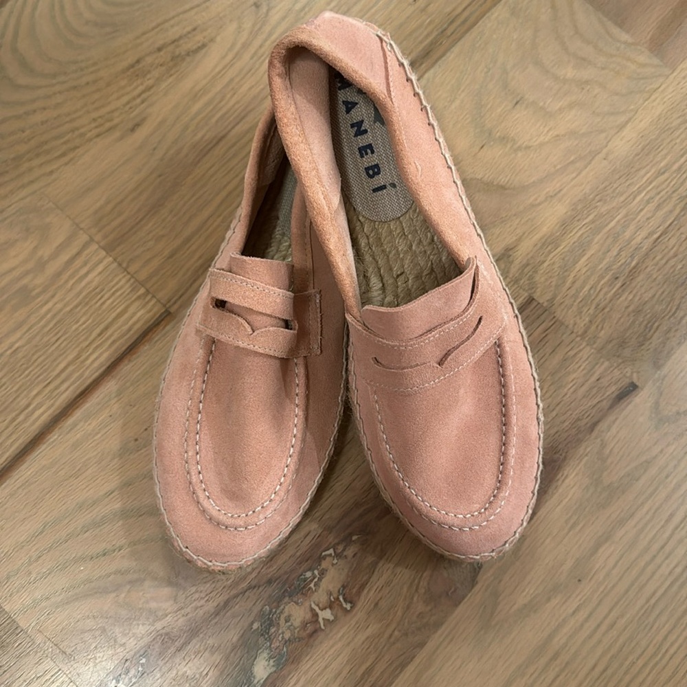 Manebi Hamptons Suede Loafers Espadrilles